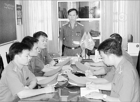 Ở một chi bộ làm theo lời Bác
